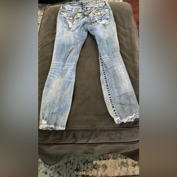 Miss Me crop jeans, size 25 - Picture 5 of 5